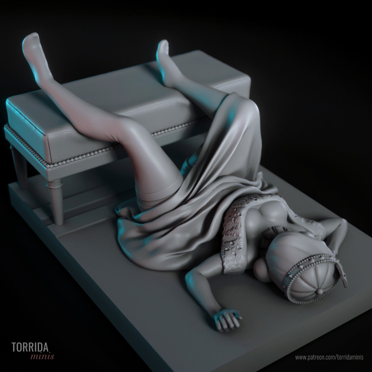 Queen Victoria - Torrida Minis - Dark Forge Arts