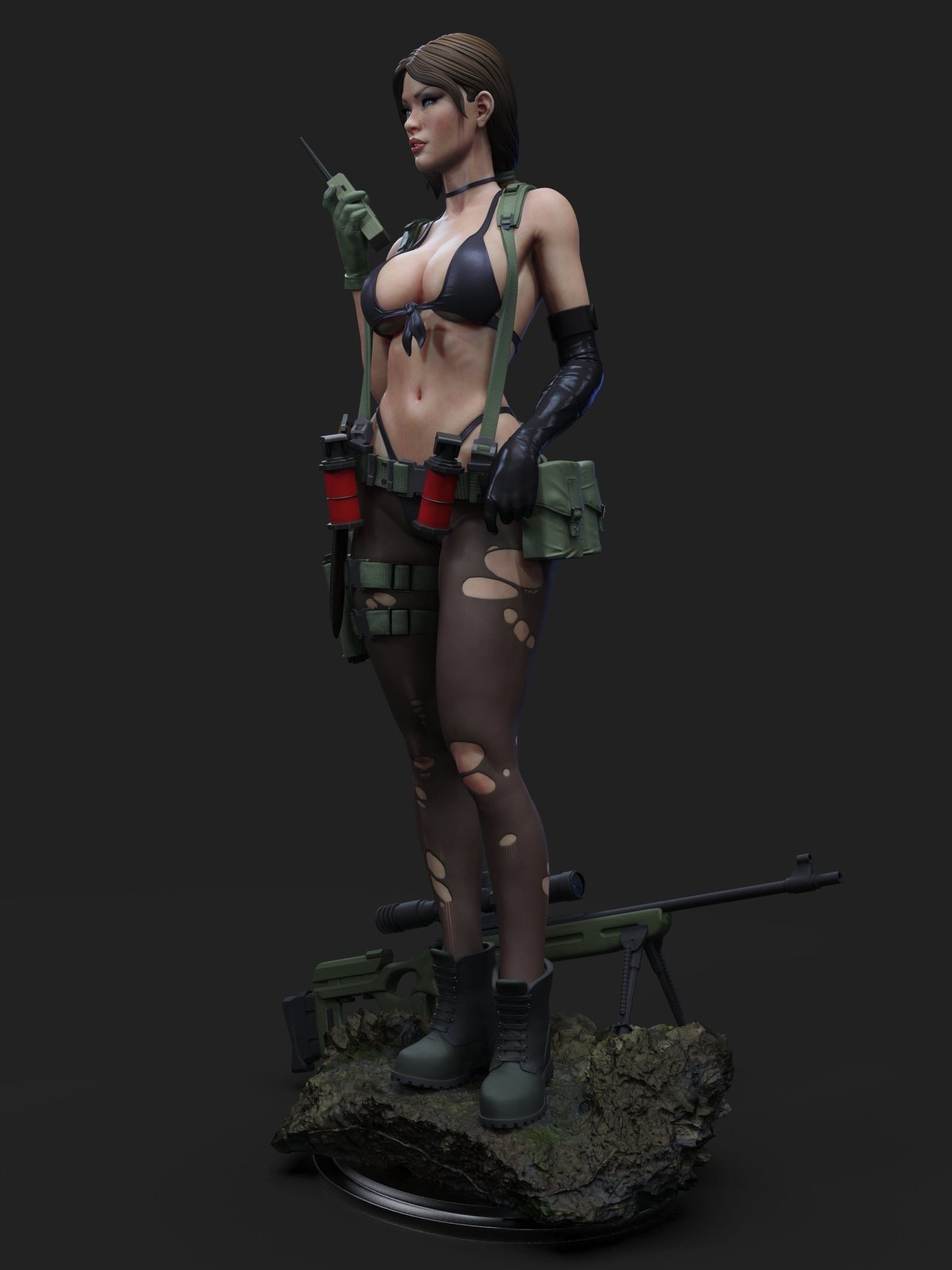 Quiet - Abe3D - Dark Forge Arts