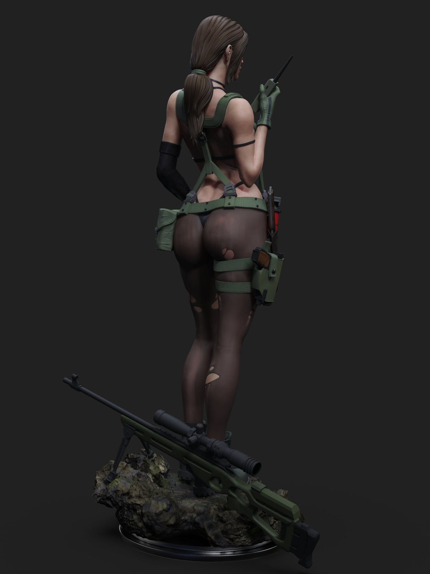 Quiet - Abe3D - Dark Forge Arts