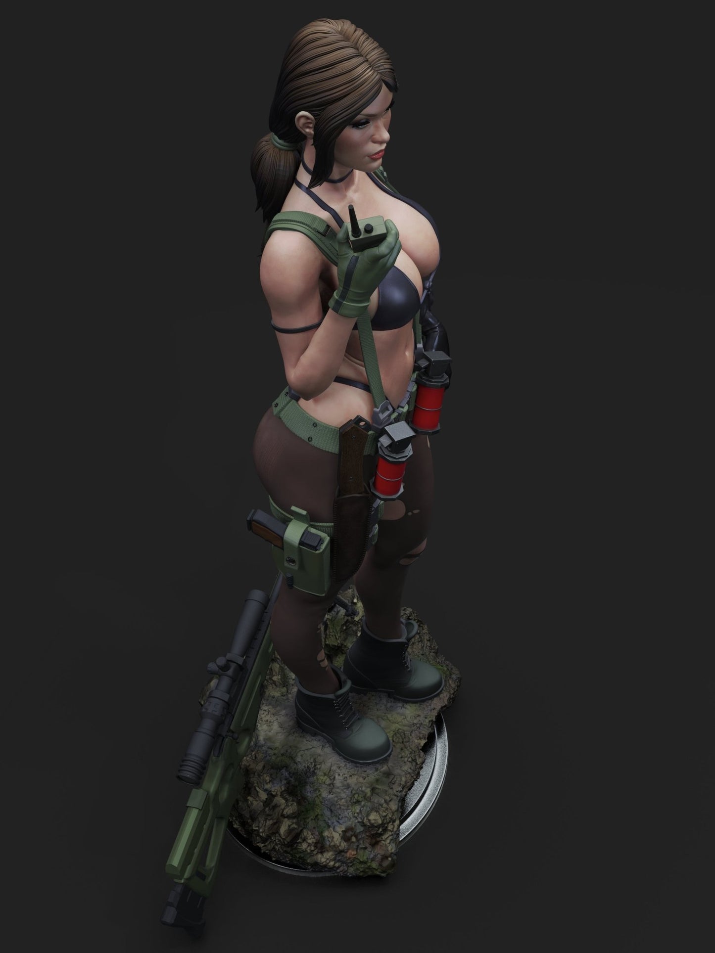 Quiet - Abe3D - Dark Forge Arts