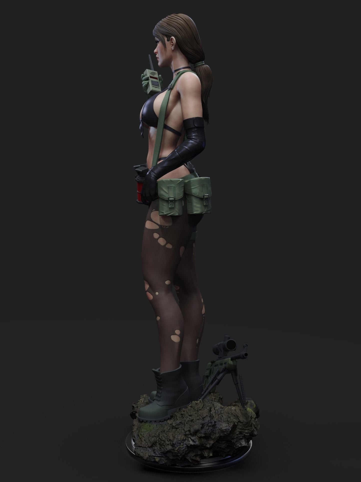 Quiet - Abe3D - Dark Forge Arts