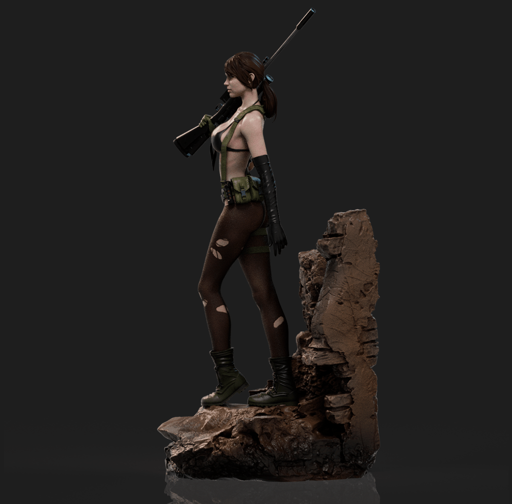 Quiet - CA 3D Studios - Dark Forge Arts