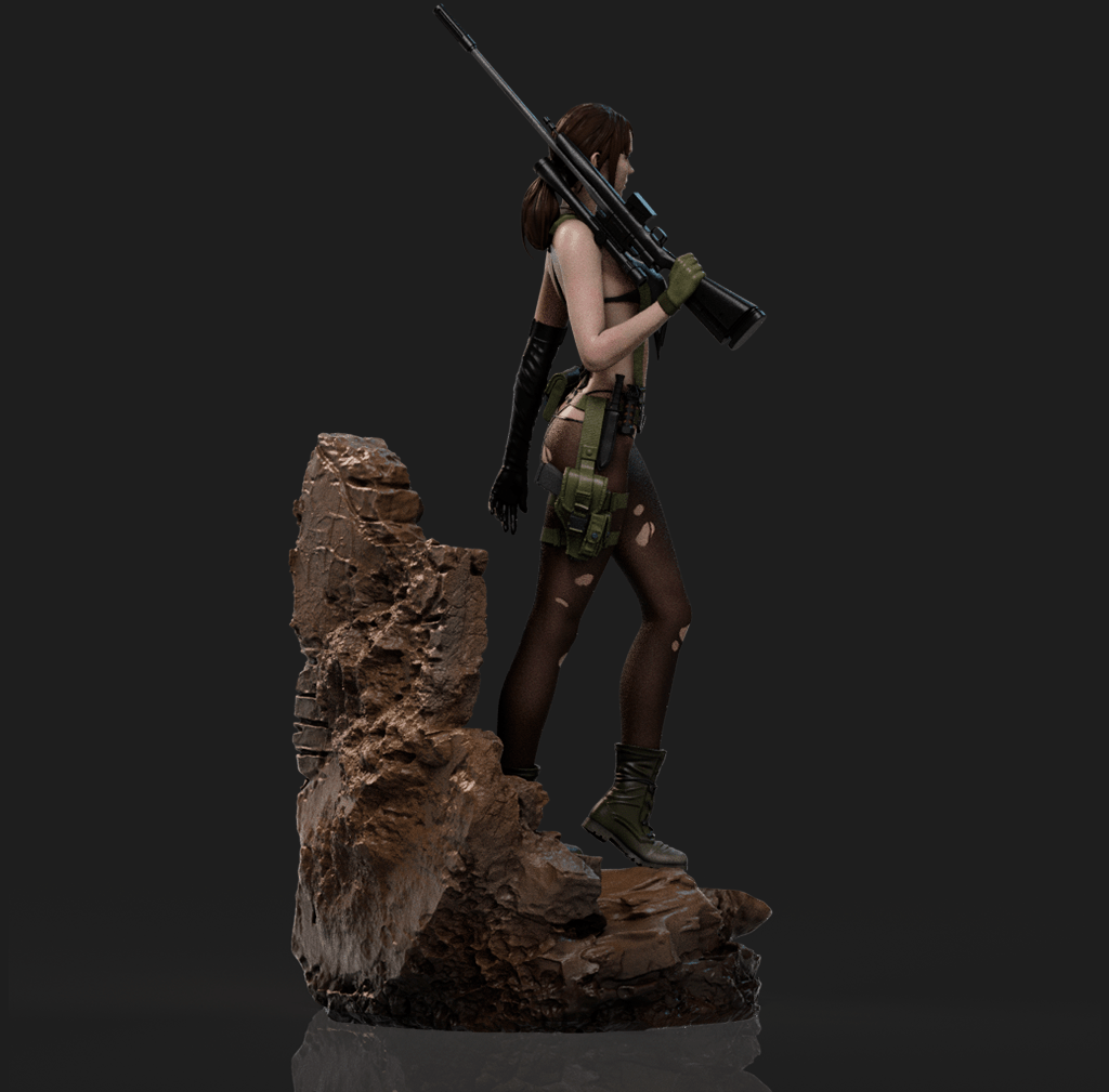 Quiet - CA 3D Studios - Dark Forge Arts