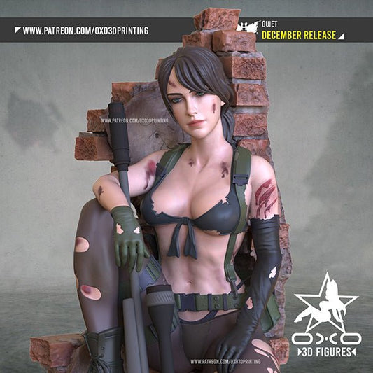 Quiet Metal Gear - OXO3D - Dark Forge Arts