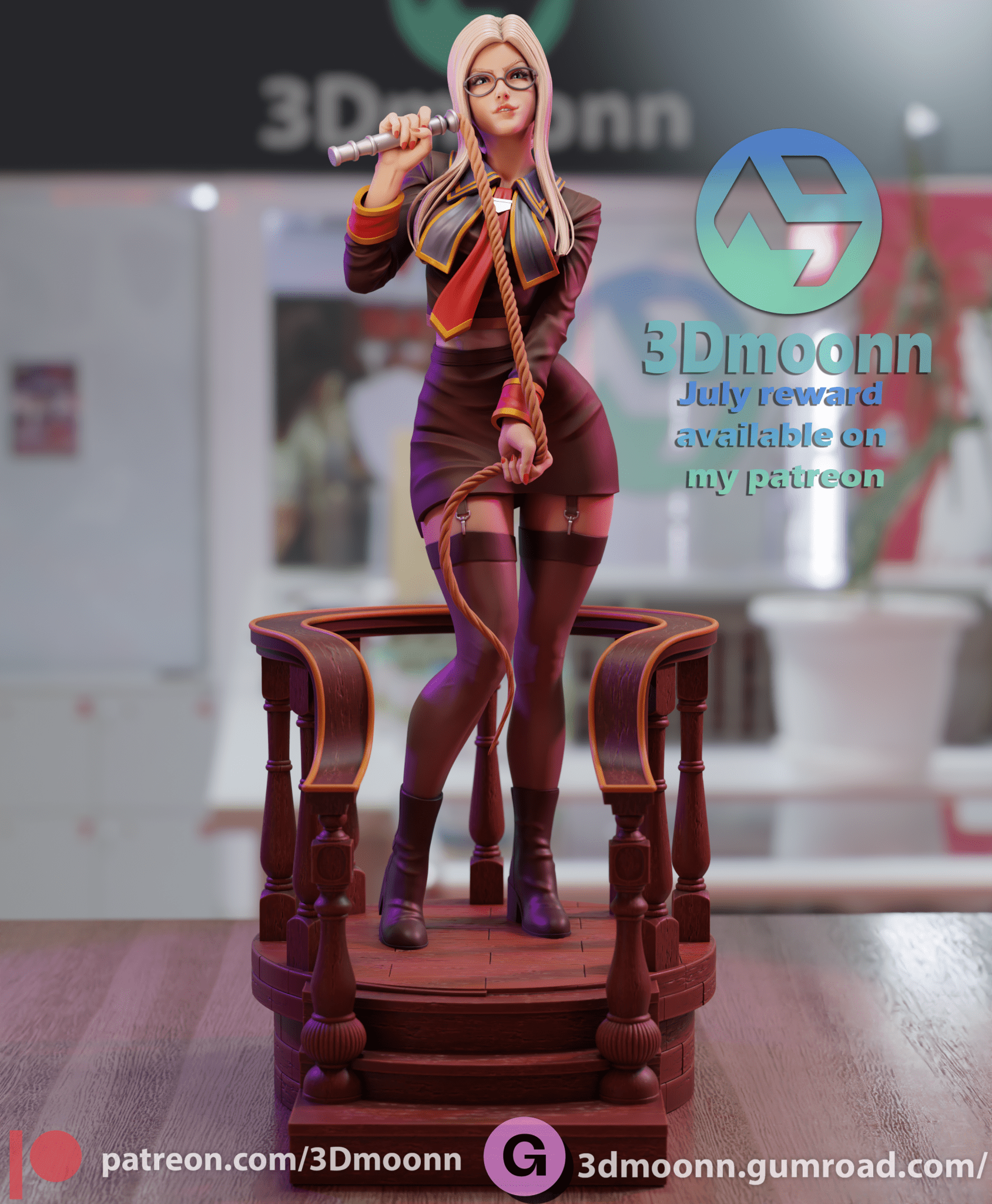 Quistis - 3DMoonn - Dark Forge Arts