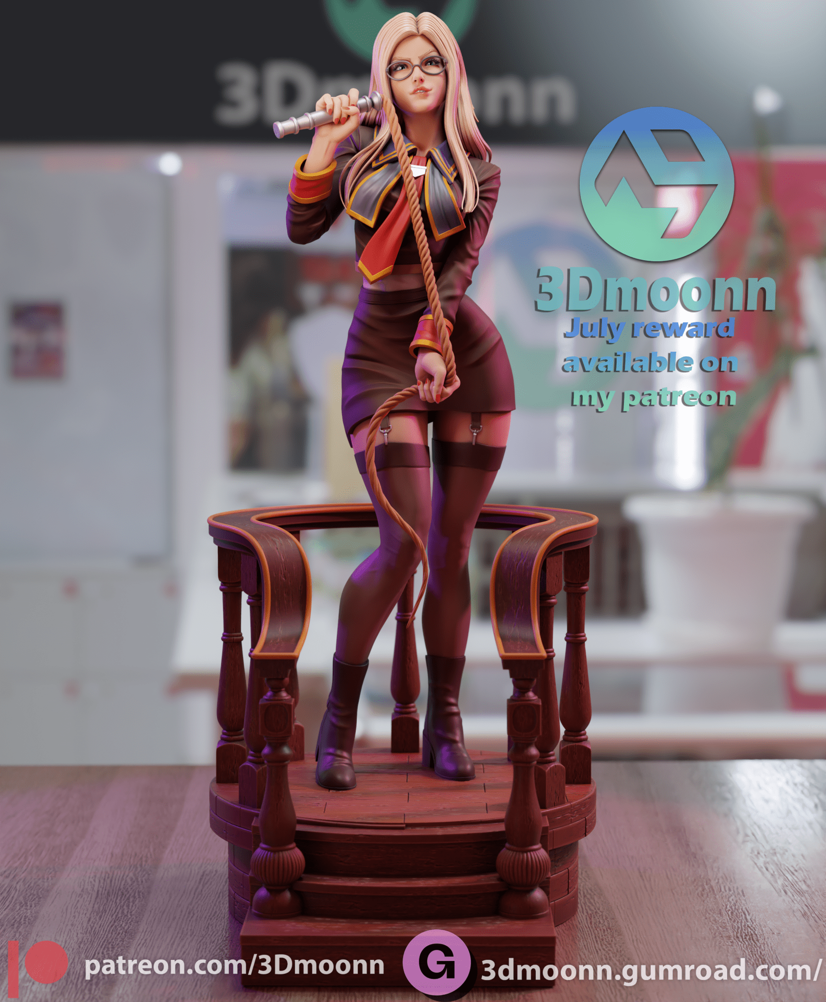 Quistis - 3DMoonn - Dark Forge Arts