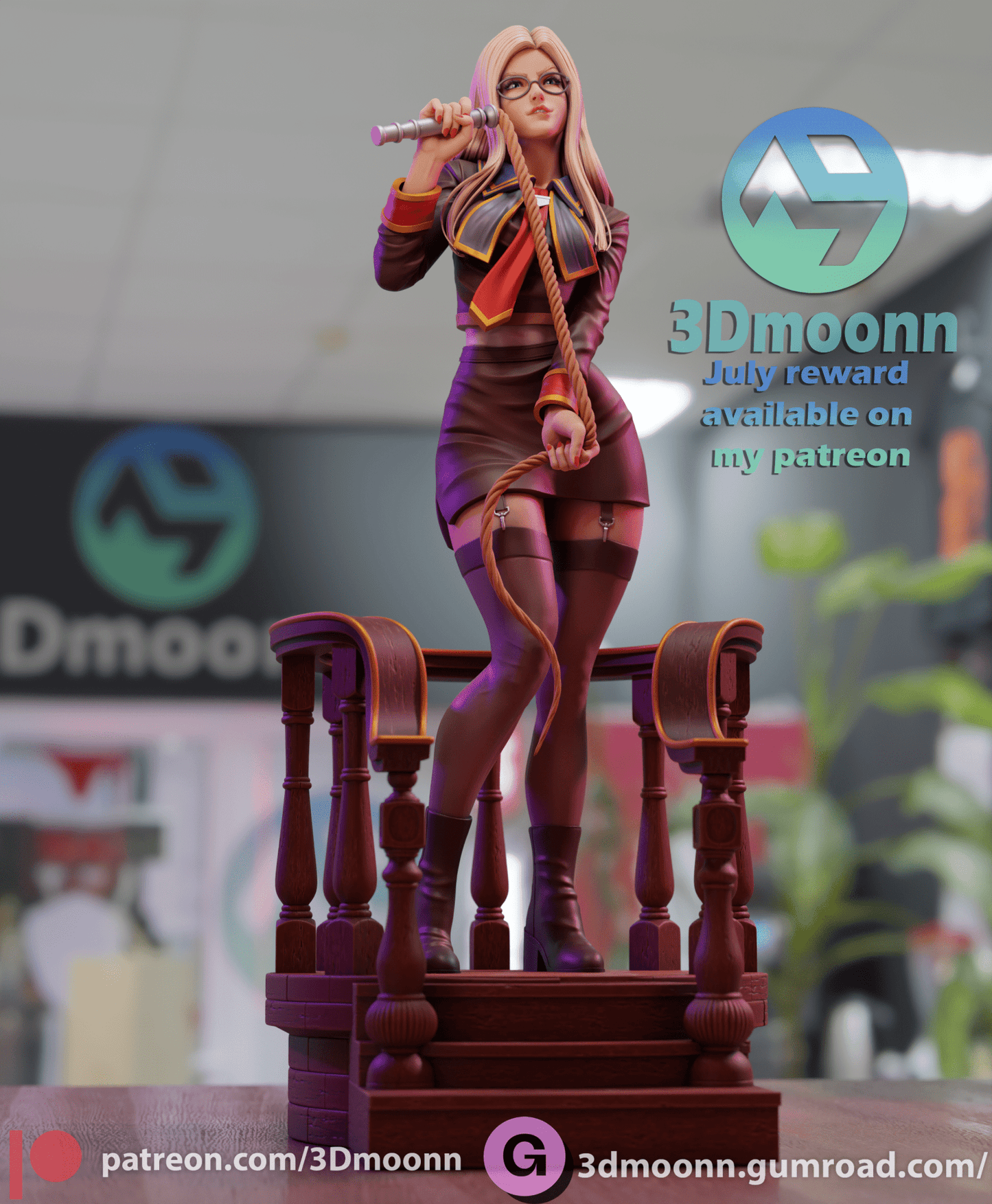 Quistis - 3DMoonn - Dark Forge Arts