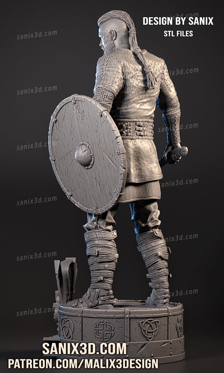 Ragnar Lothbrok - Sanix3D - Dark Forge Arts