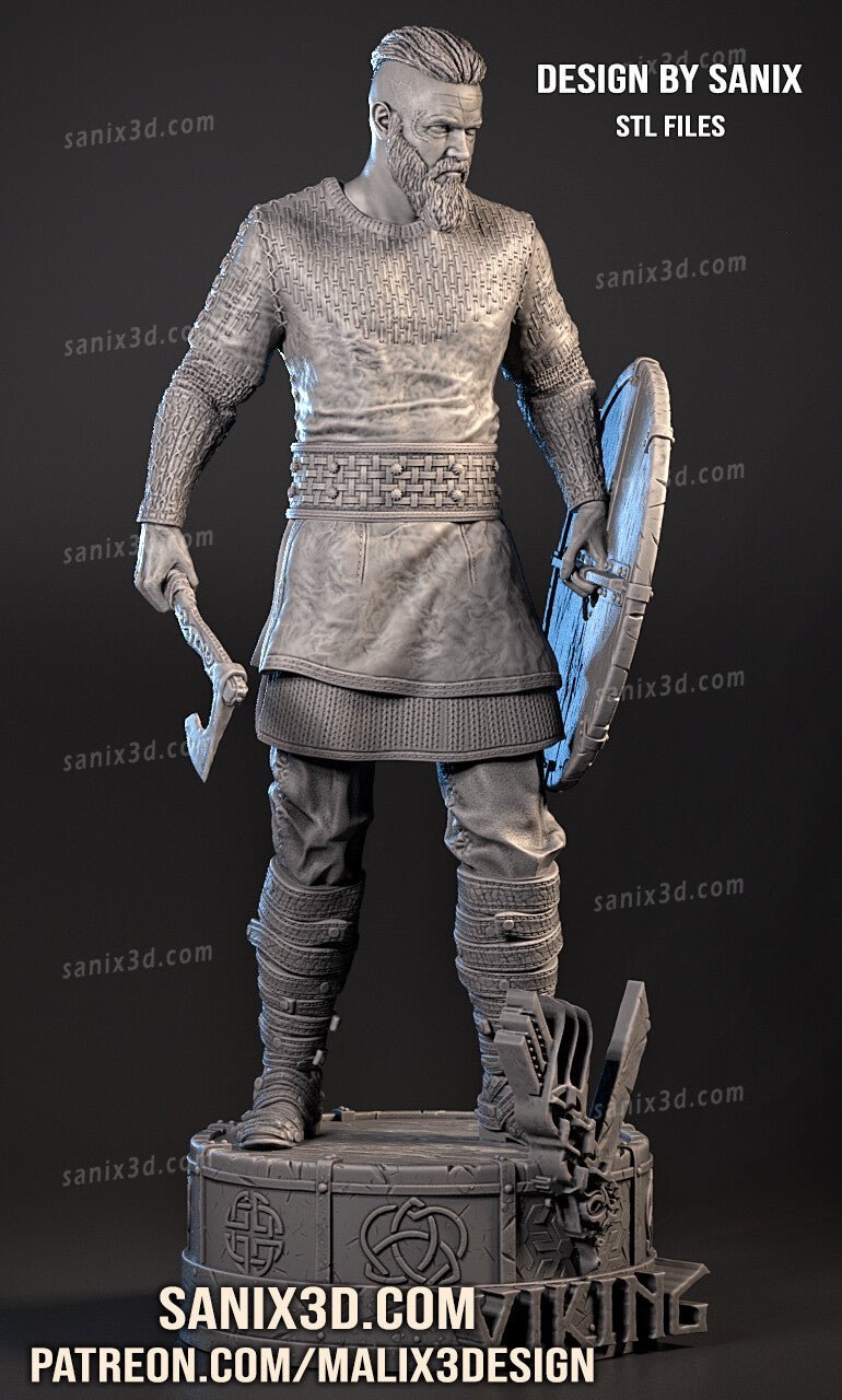 Ragnar Lothbrok - Sanix3D - Dark Forge Arts
