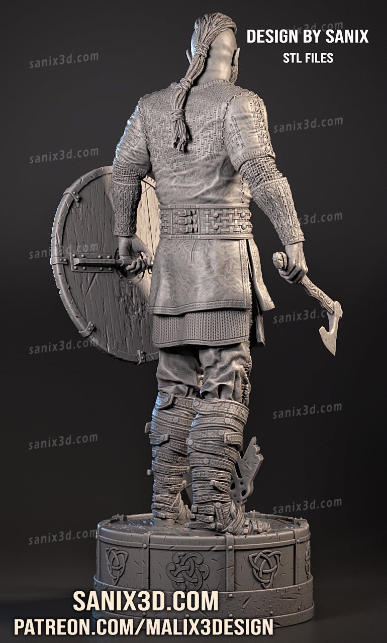 Ragnar Lothbrok - Sanix3D - Dark Forge Arts