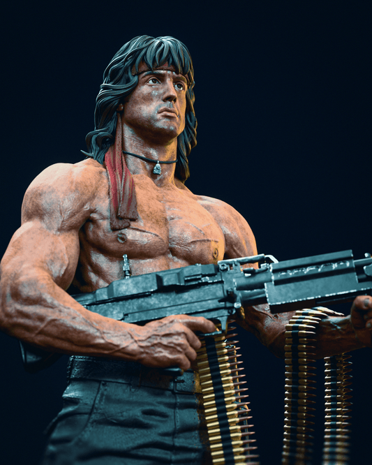 Rambo, Cobra and Hawk - CA 3D Studios - Dark Forge Arts