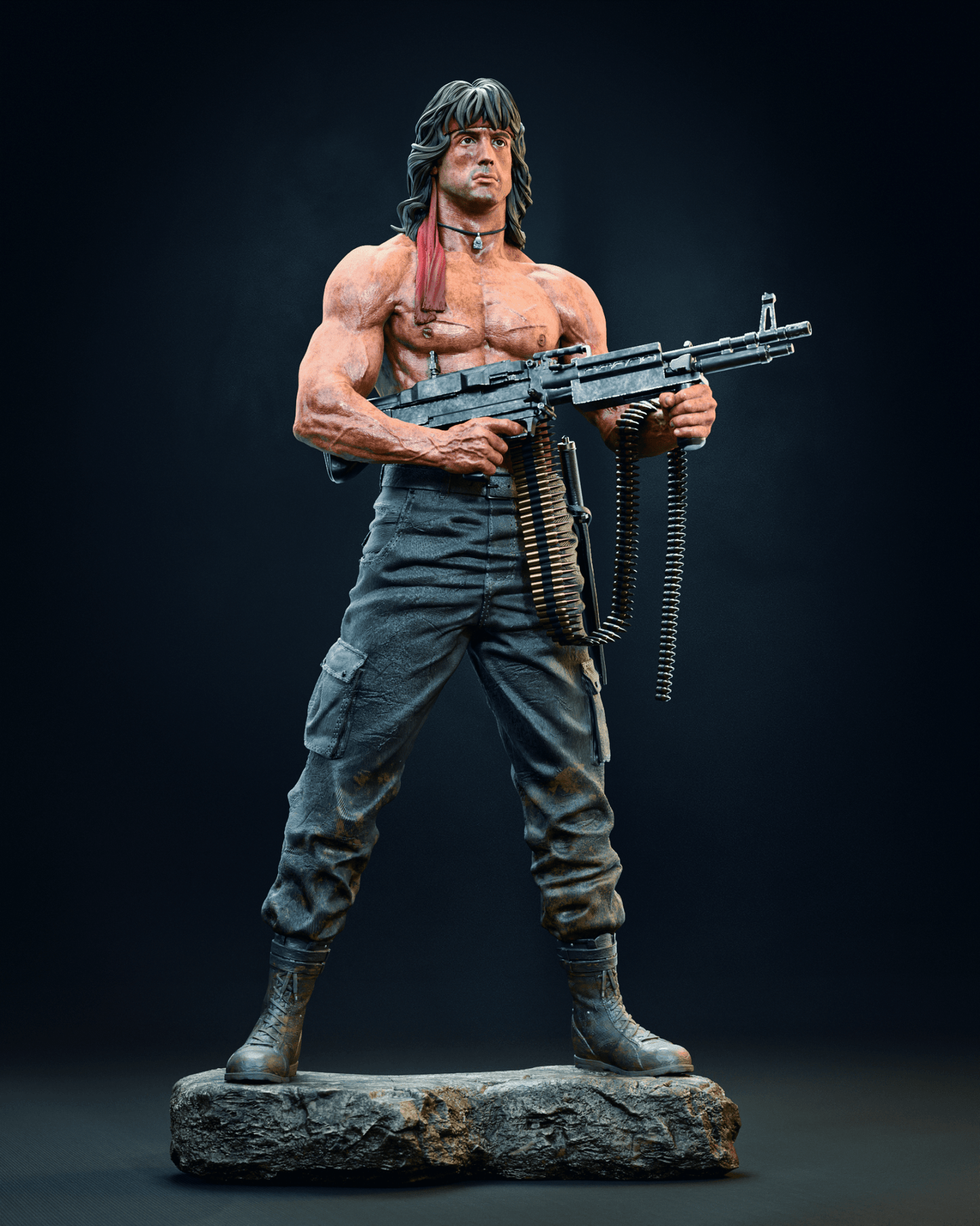 Rambo, Cobra and Hawk - CA 3D Studios - Dark Forge Arts