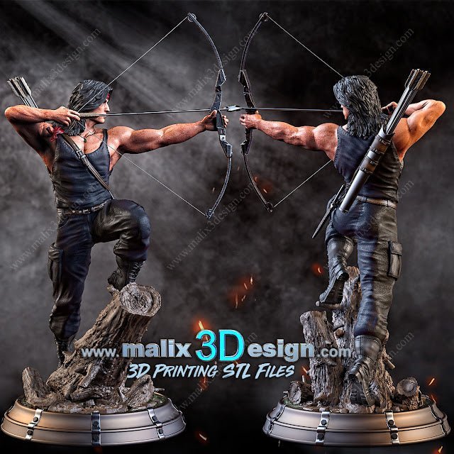 Rambo - Sanix3D - Dark Forge Arts