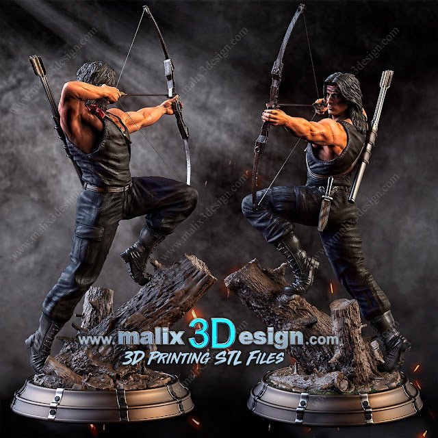 Rambo - Sanix3D - Dark Forge Arts