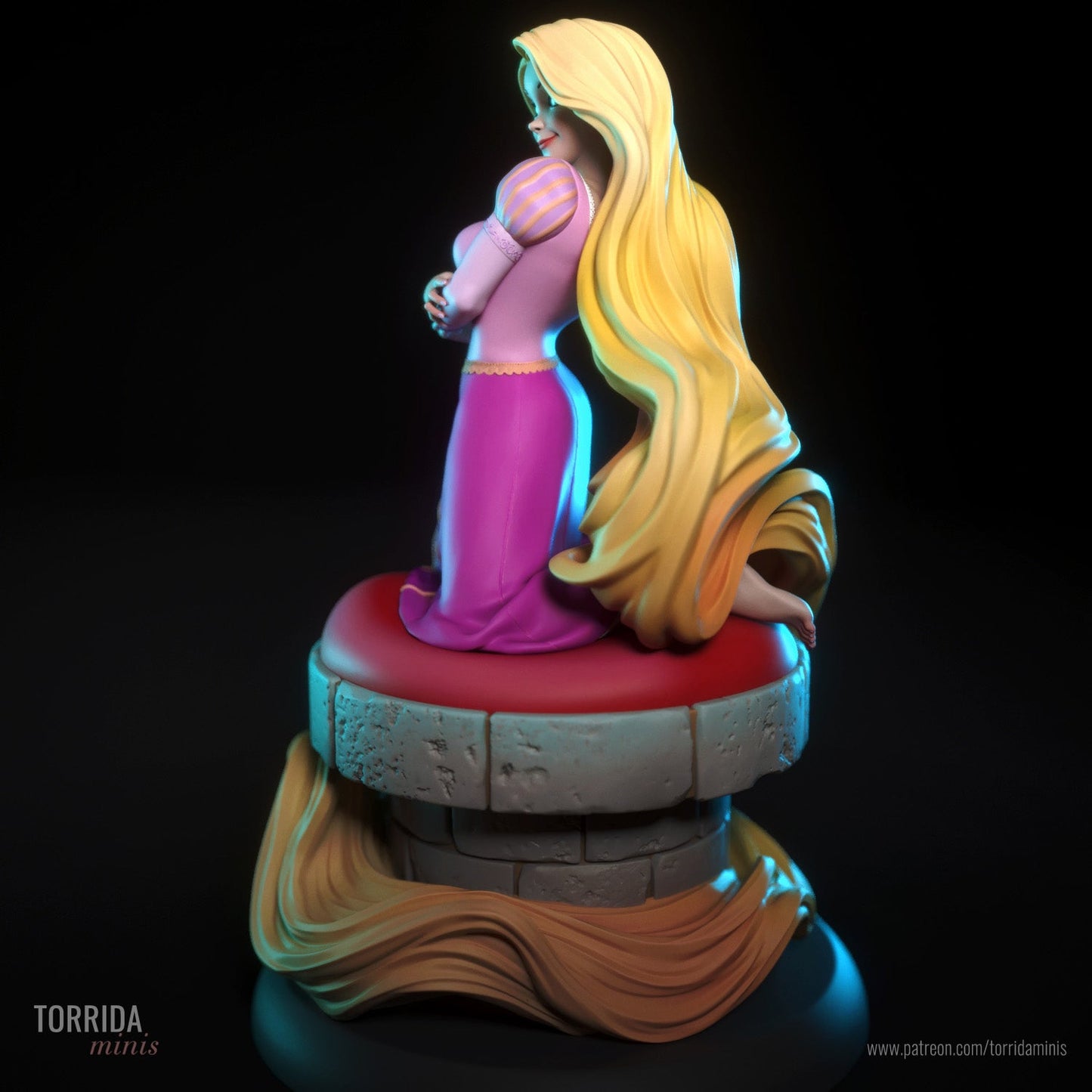 Rapunzel - Torrida Minis - Dark Forge Arts