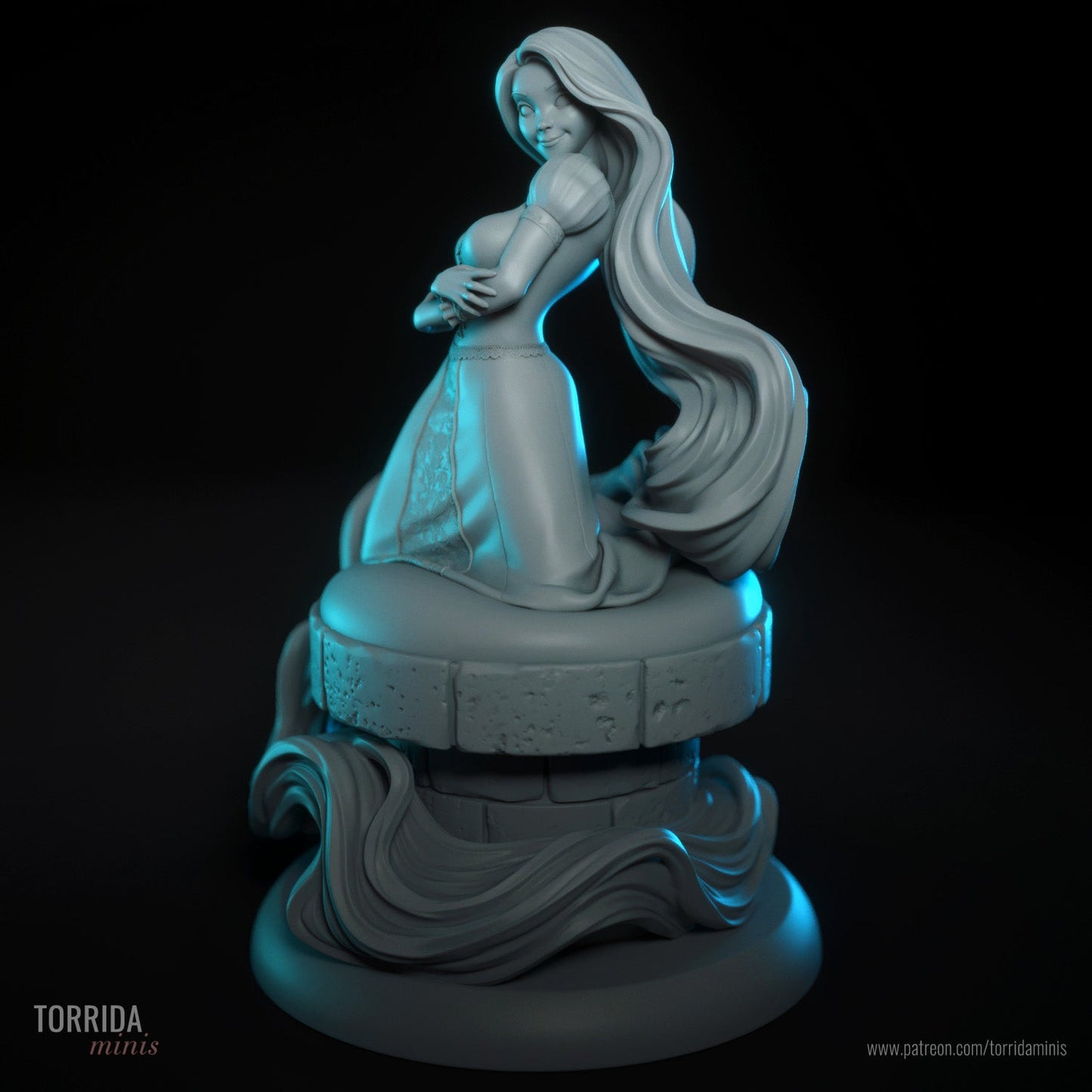Rapunzel - Torrida Minis - Dark Forge Arts