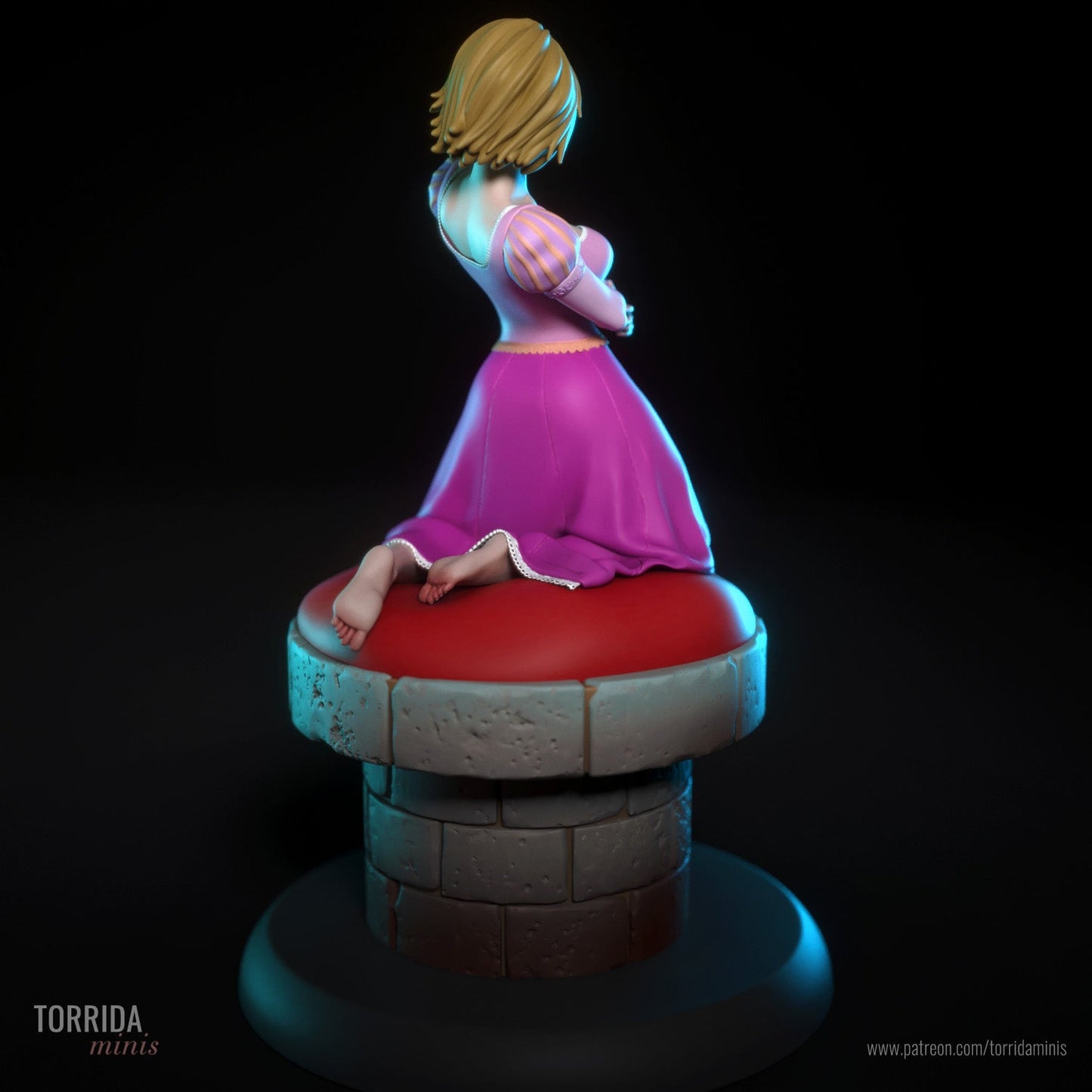 Rapunzel - Torrida Minis - Dark Forge Arts