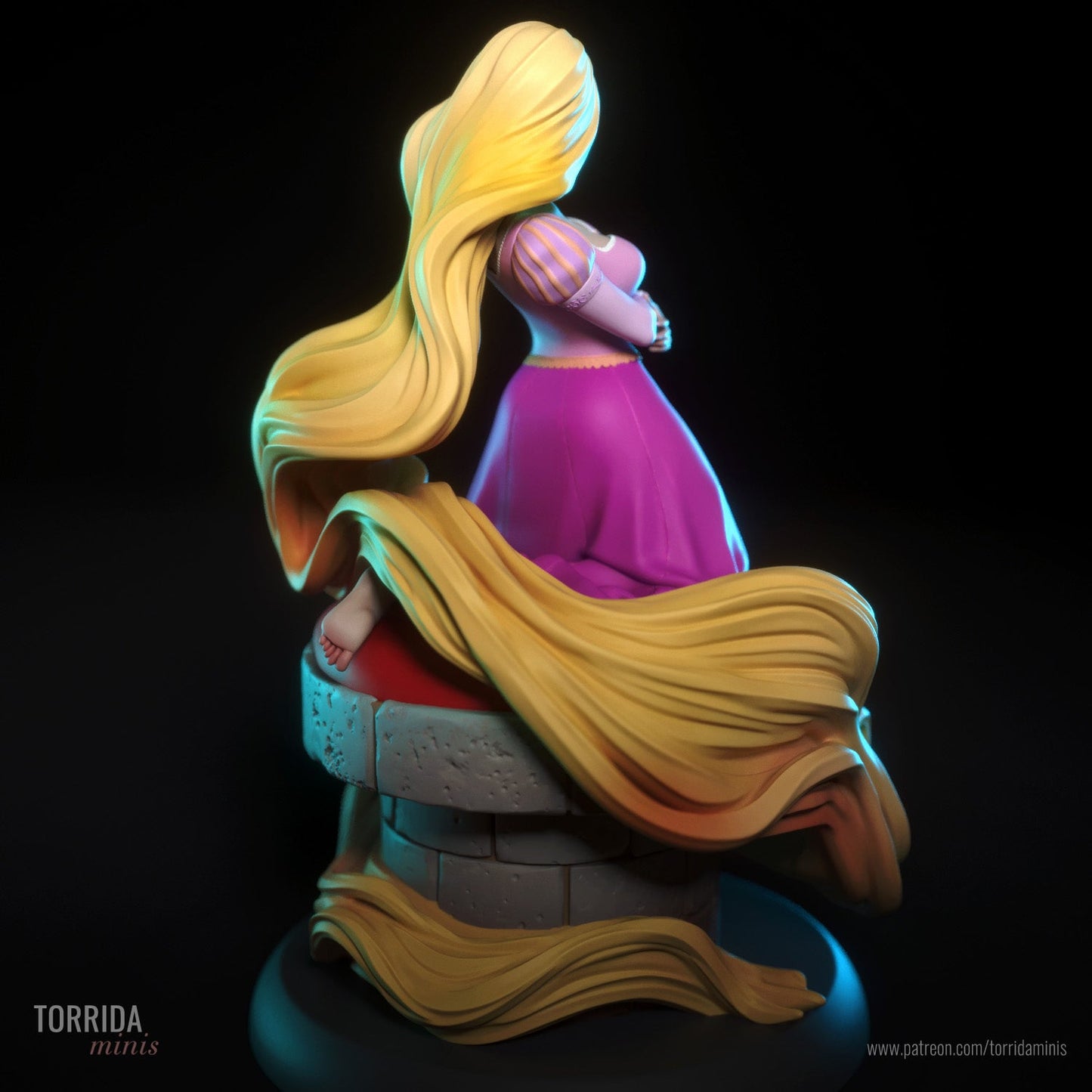 Rapunzel - Torrida Minis - Dark Forge Arts