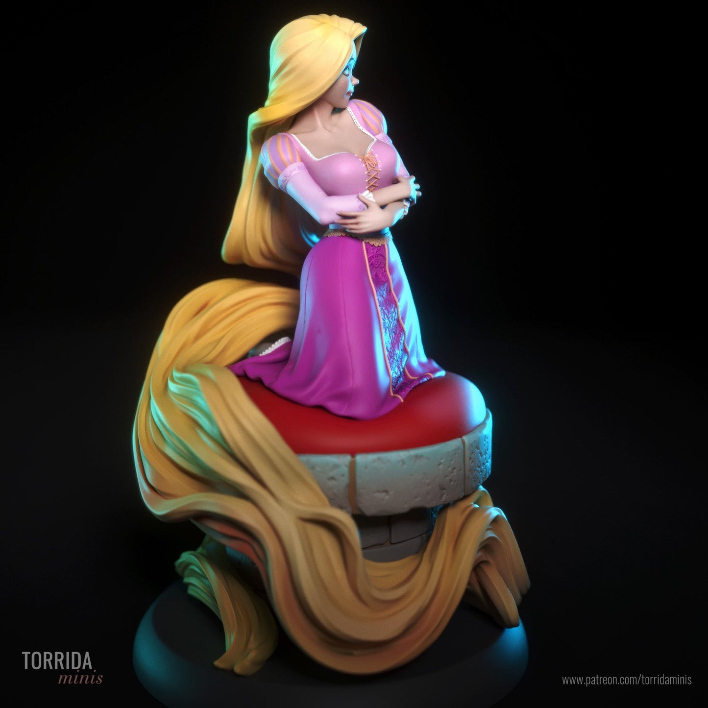 Rapunzel - Torrida Minis - Dark Forge Arts