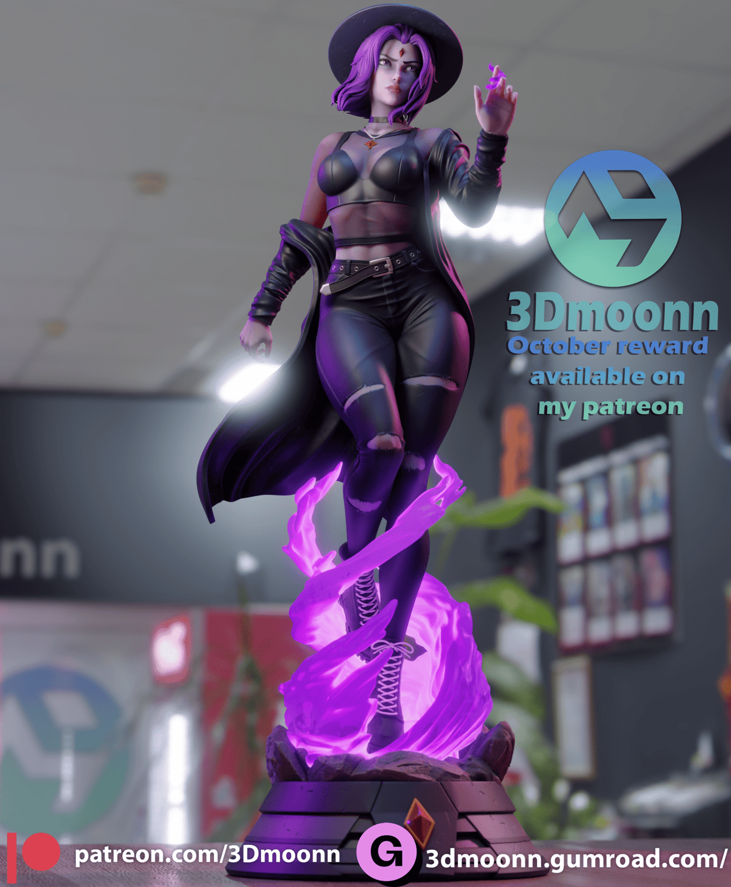 Raven - 3DMoonn - Dark Forge Arts