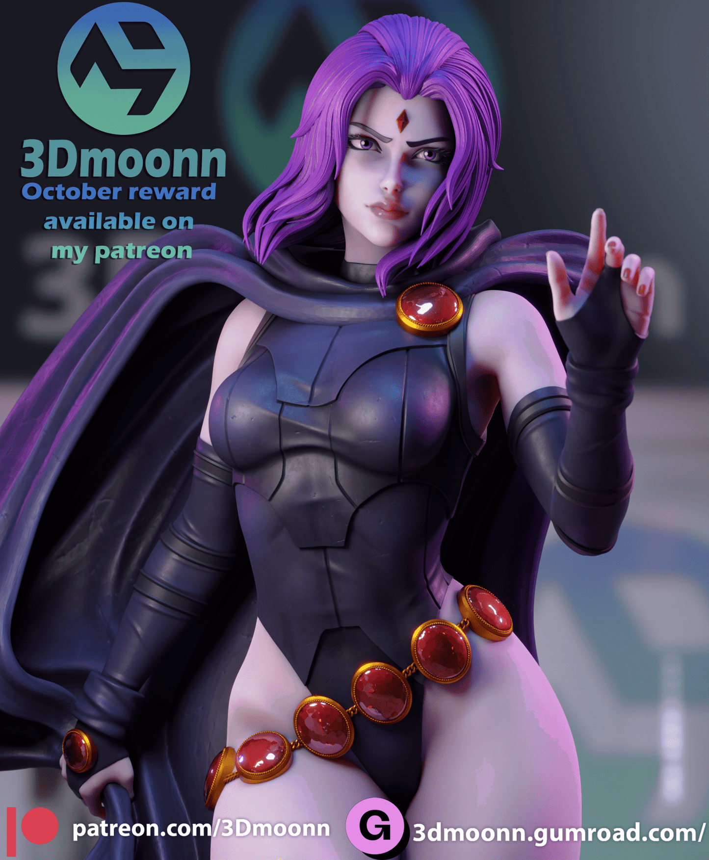 Raven - 3DMoonn - Dark Forge Arts