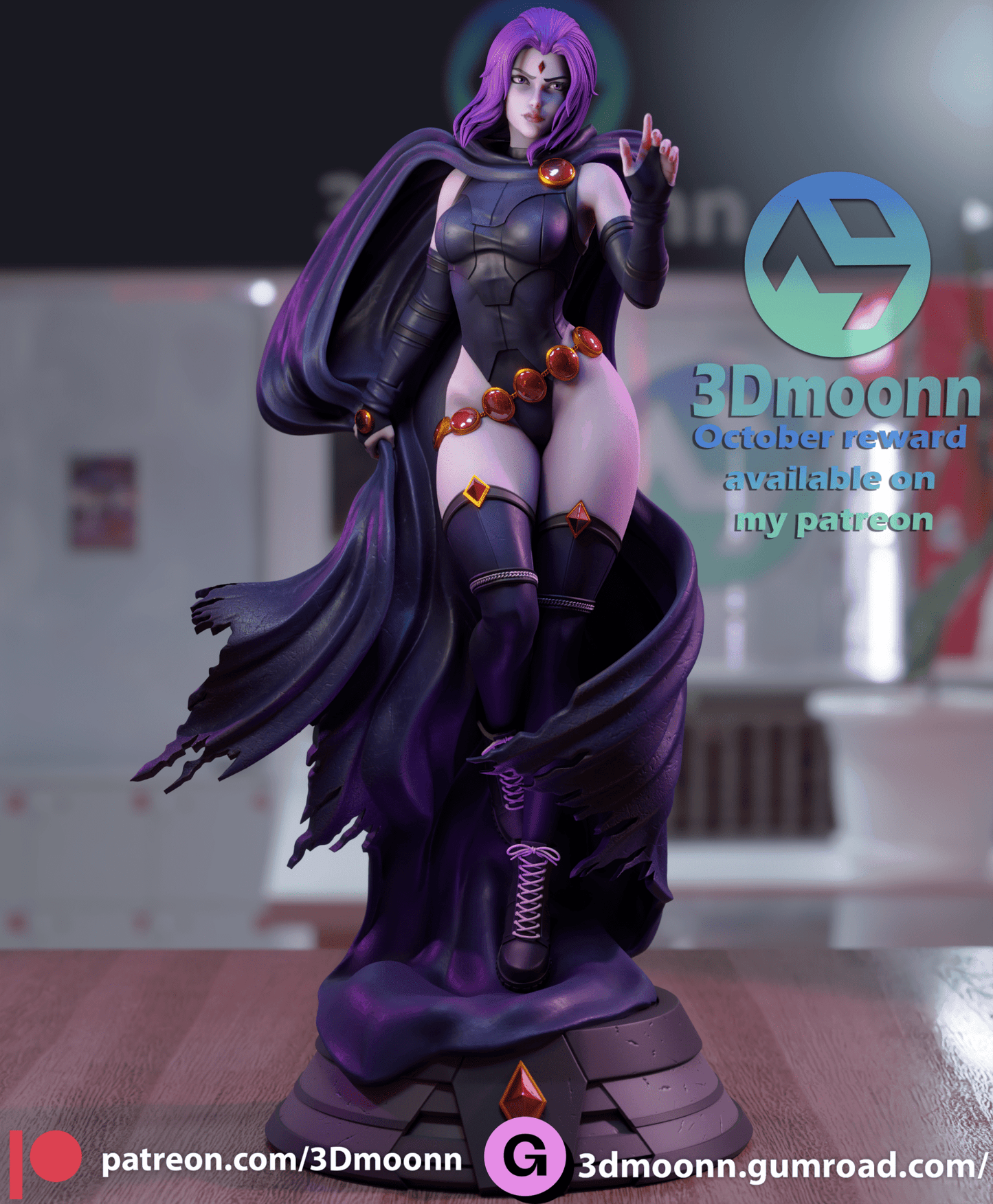 Raven - 3DMoonn - Dark Forge Arts