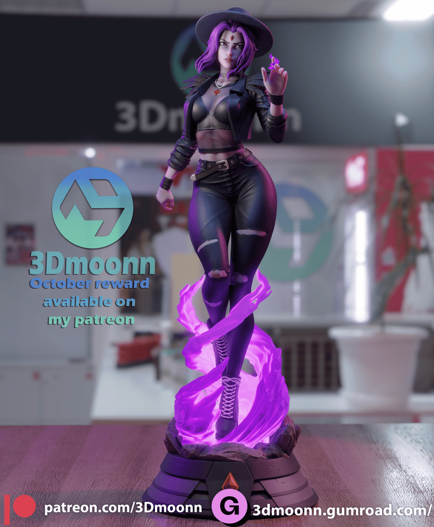 Raven - 3DMoonn - Dark Forge Arts
