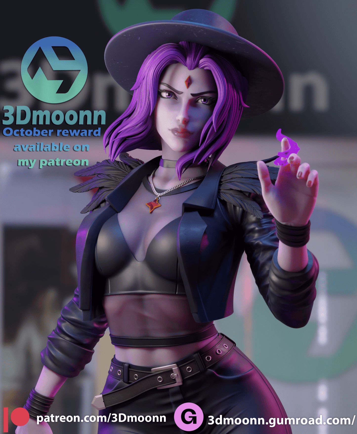 Raven - 3DMoonn - Dark Forge Arts