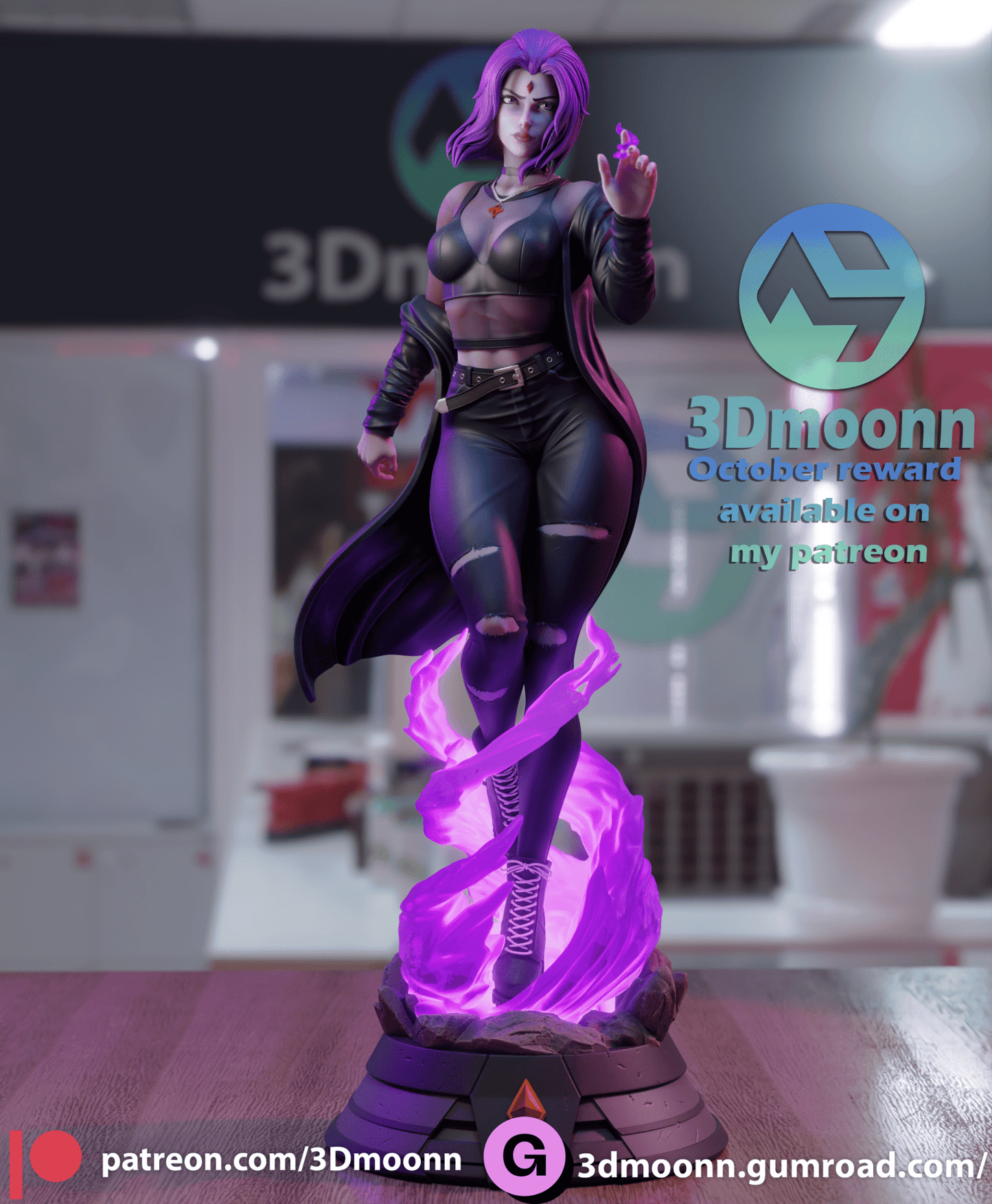 Raven - 3DMoonn - Dark Forge Arts