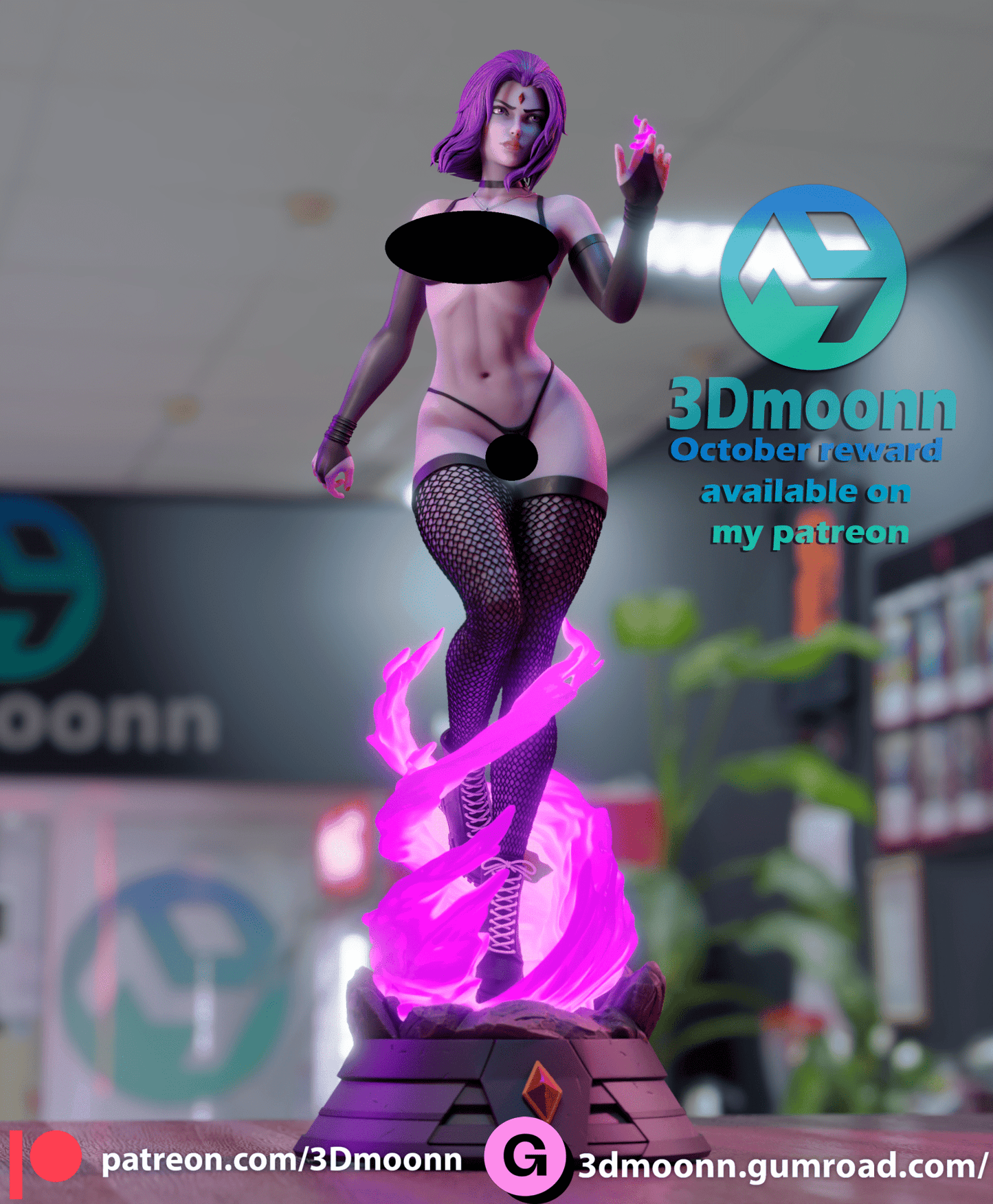 Raven - 3DMoonn - Dark Forge Arts