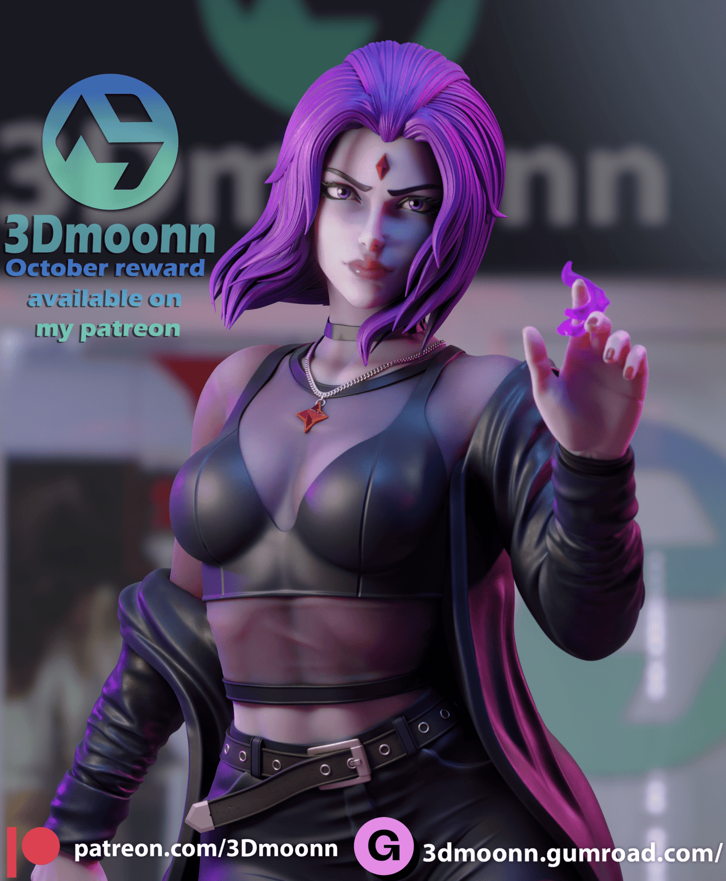 Raven - 3DMoonn - Dark Forge Arts