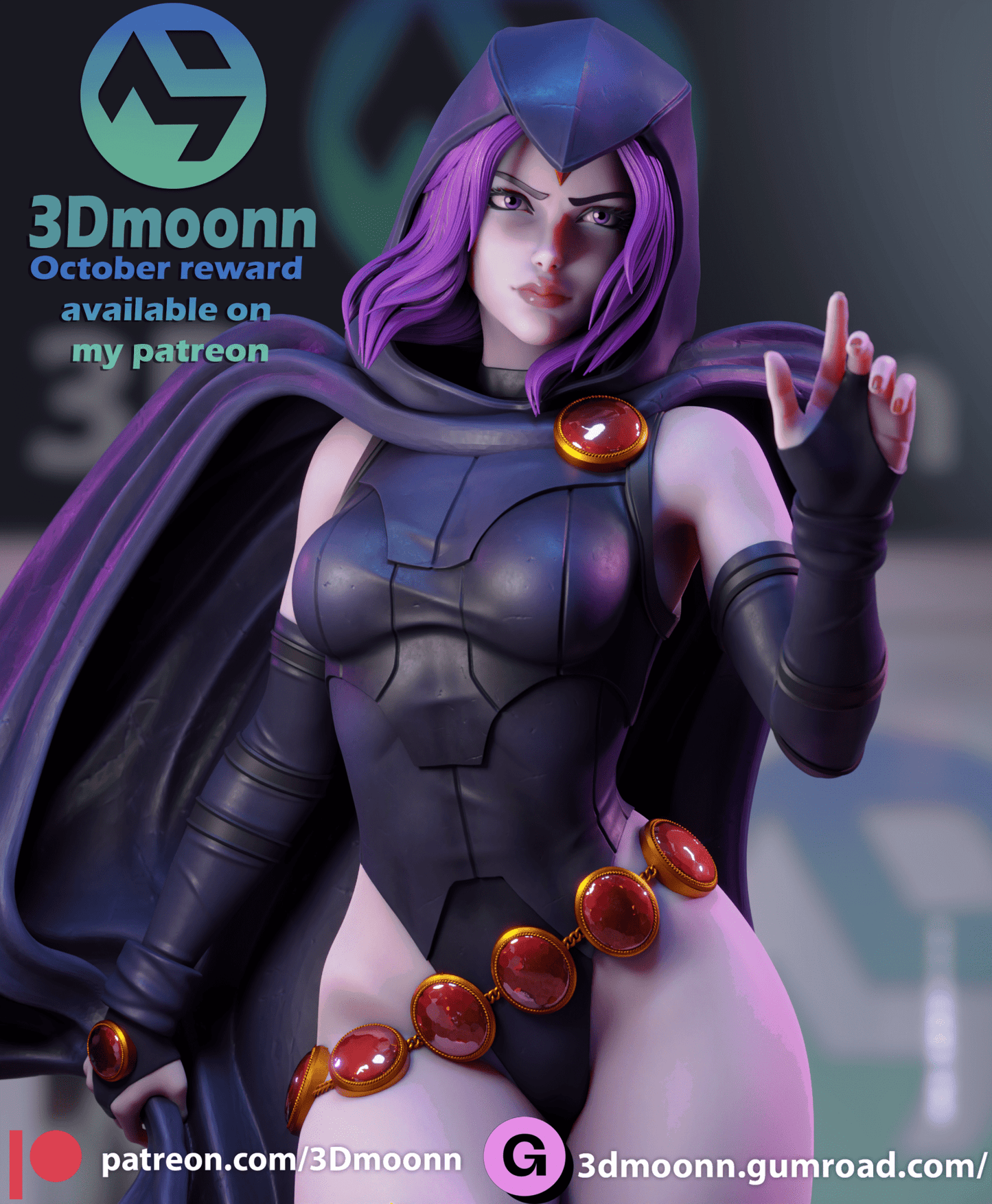 Raven - 3DMoonn - Dark Forge Arts