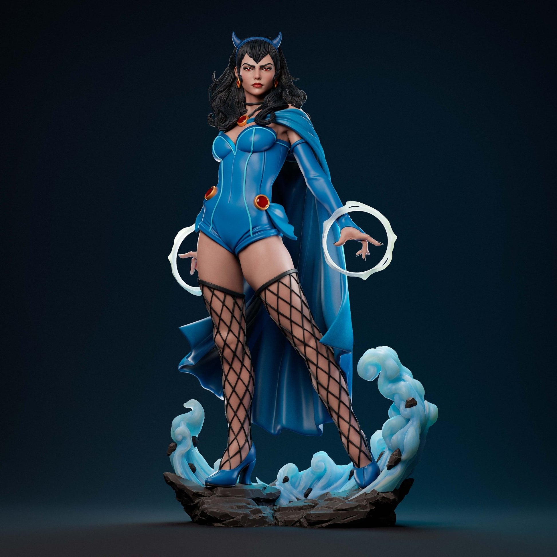 Raven Bombshell - Abe3D - Dark Forge Arts