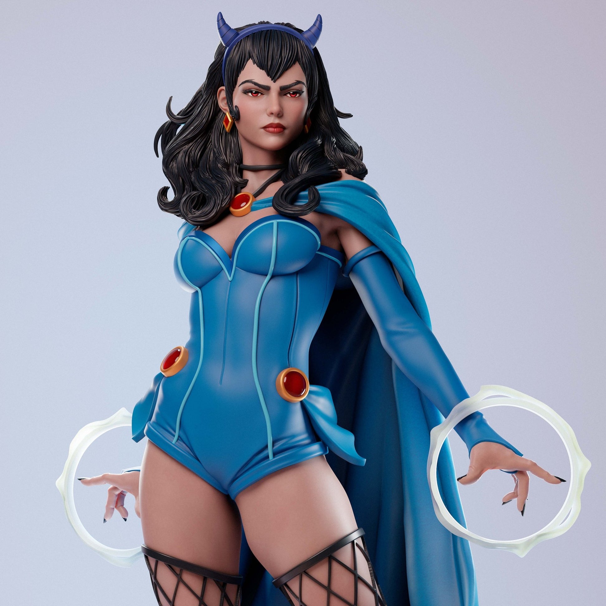 Raven Bombshell - Abe3D - Dark Forge Arts