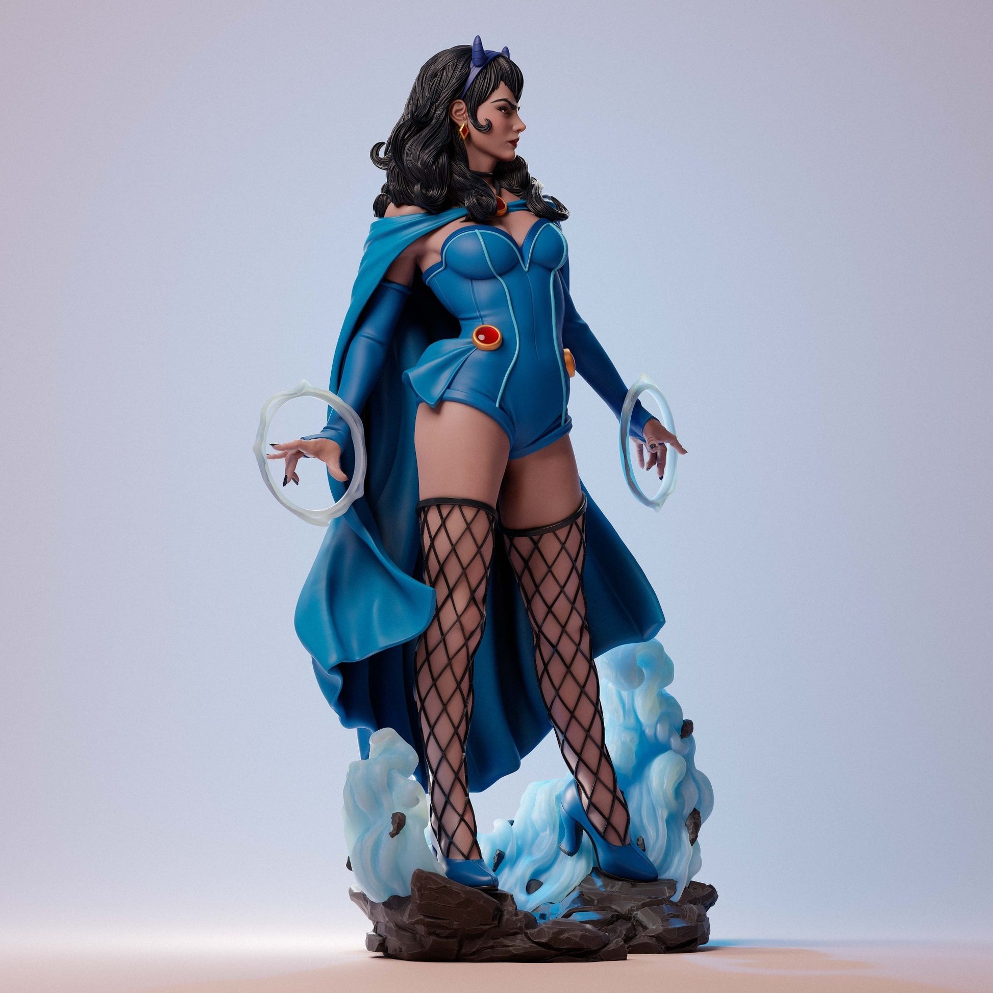 Raven Bombshell - Abe3D - Dark Forge Arts