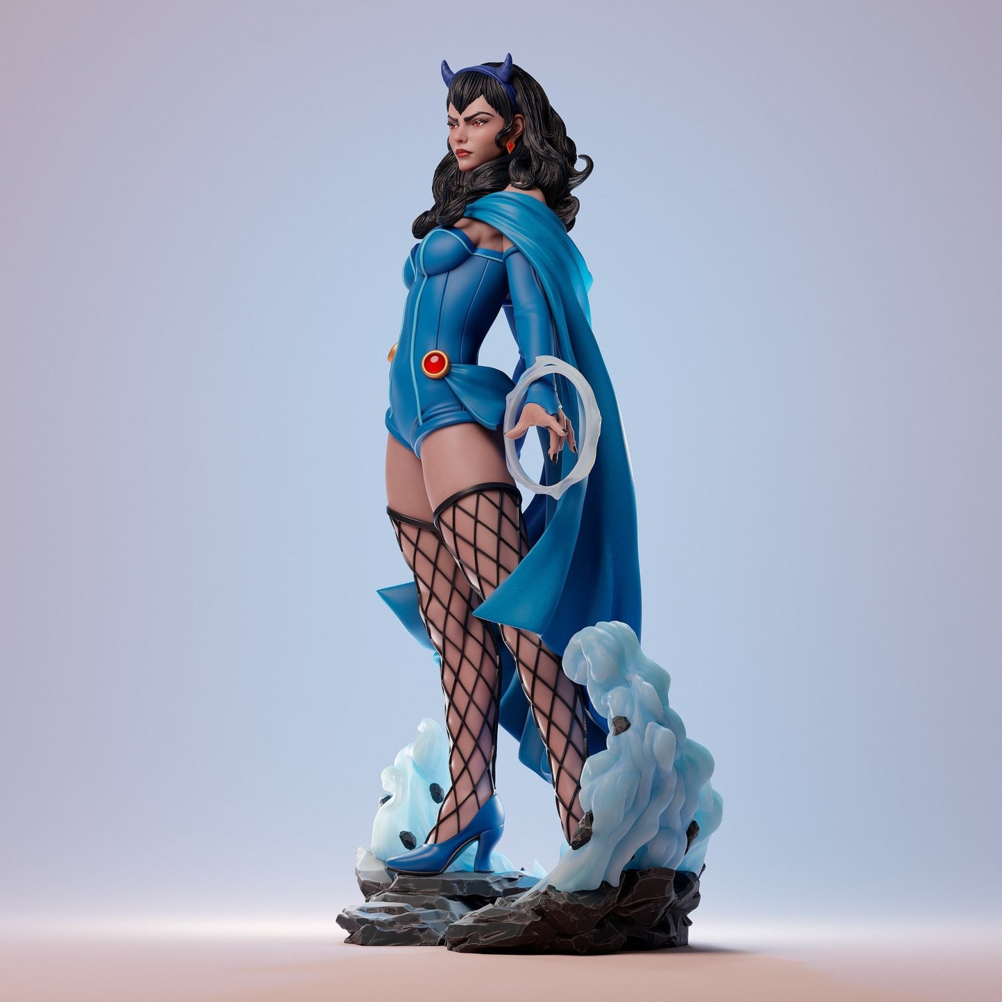 Raven Bombshell - Abe3D - Dark Forge Arts