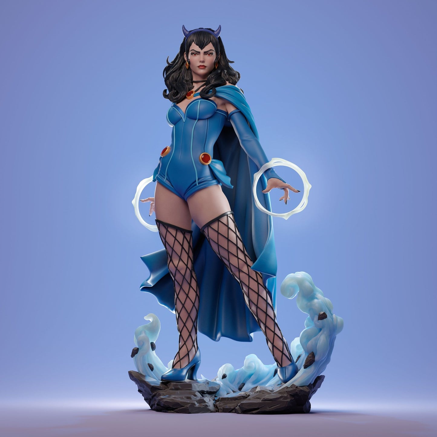 Raven Bombshell - Abe3D - Dark Forge Arts