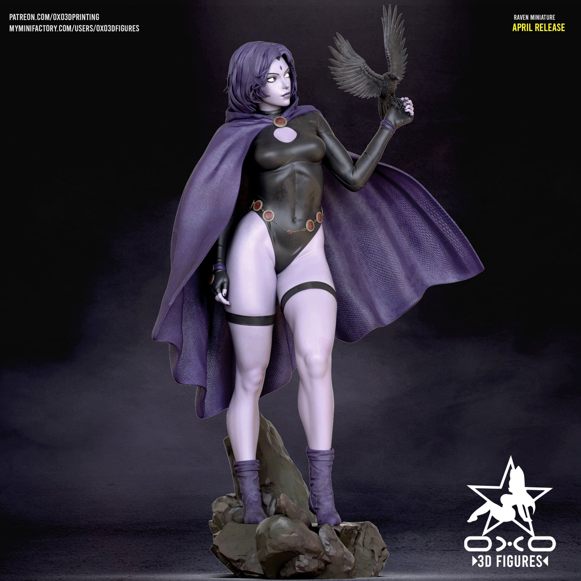 Raven - OXO3D - Dark Forge Arts