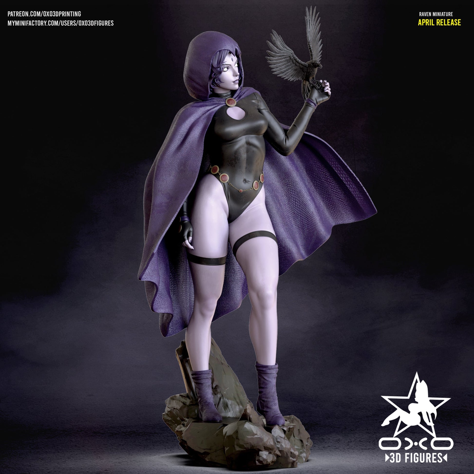 Raven - OXO3D - Dark Forge Arts