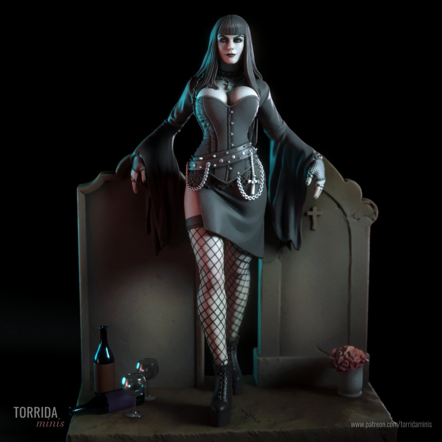 Raven - Torrida Minis - Dark Forge Arts