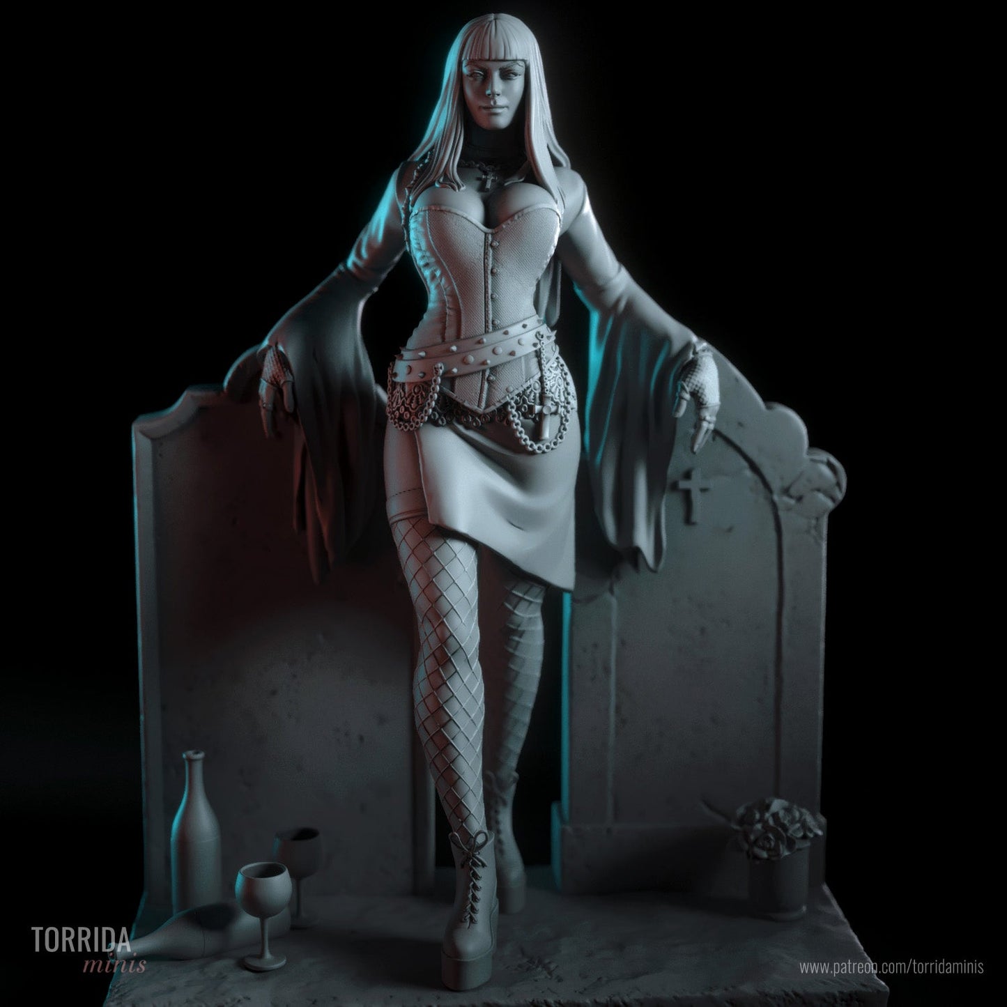 Raven - Torrida Minis - Dark Forge Arts