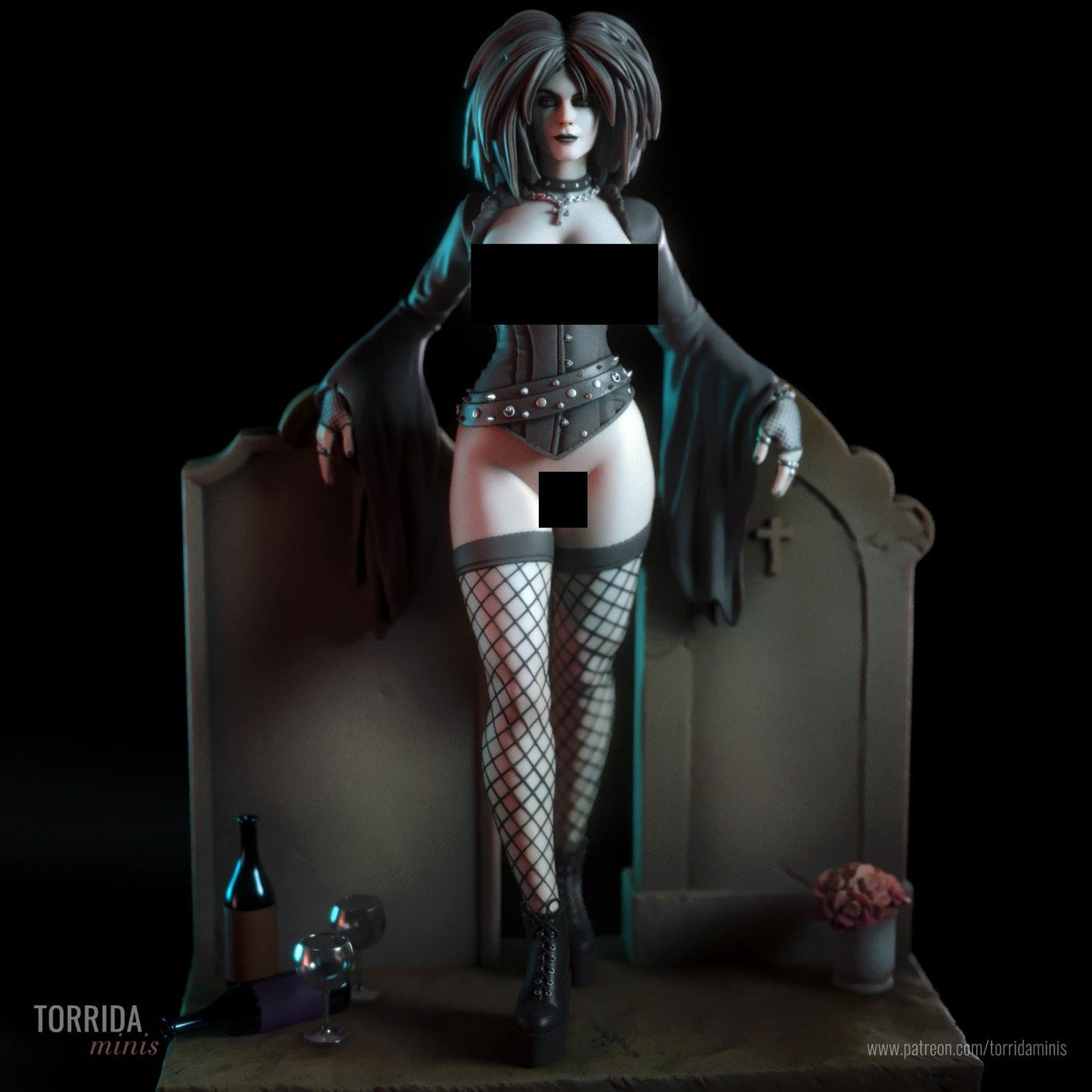 Raven - Torrida Minis - Dark Forge Arts