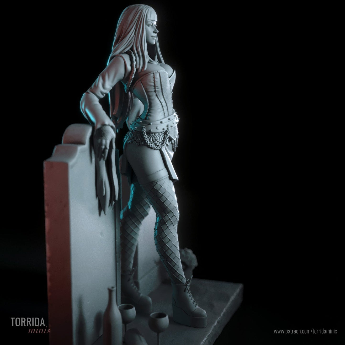 Raven - Torrida Minis - Dark Forge Arts