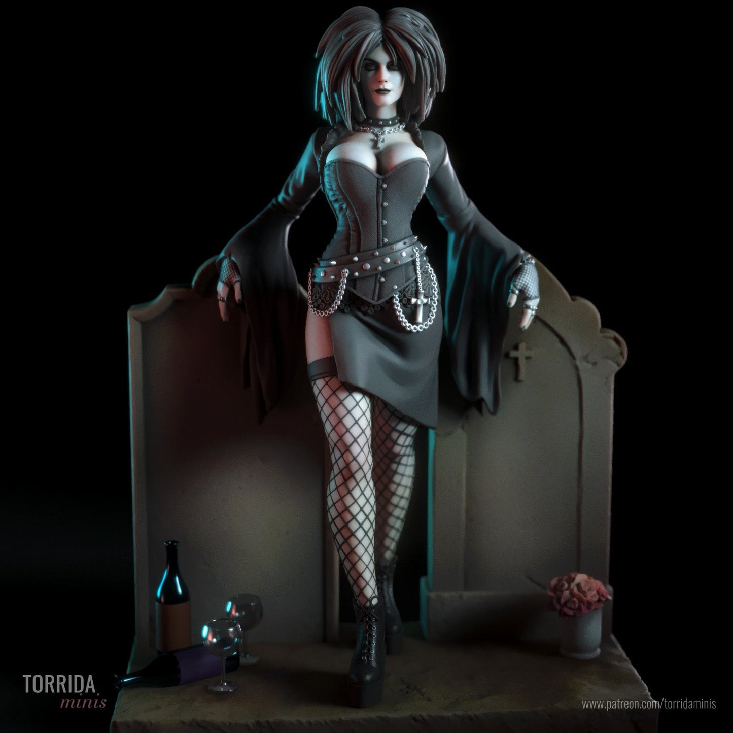 Raven - Torrida Minis - Dark Forge Arts