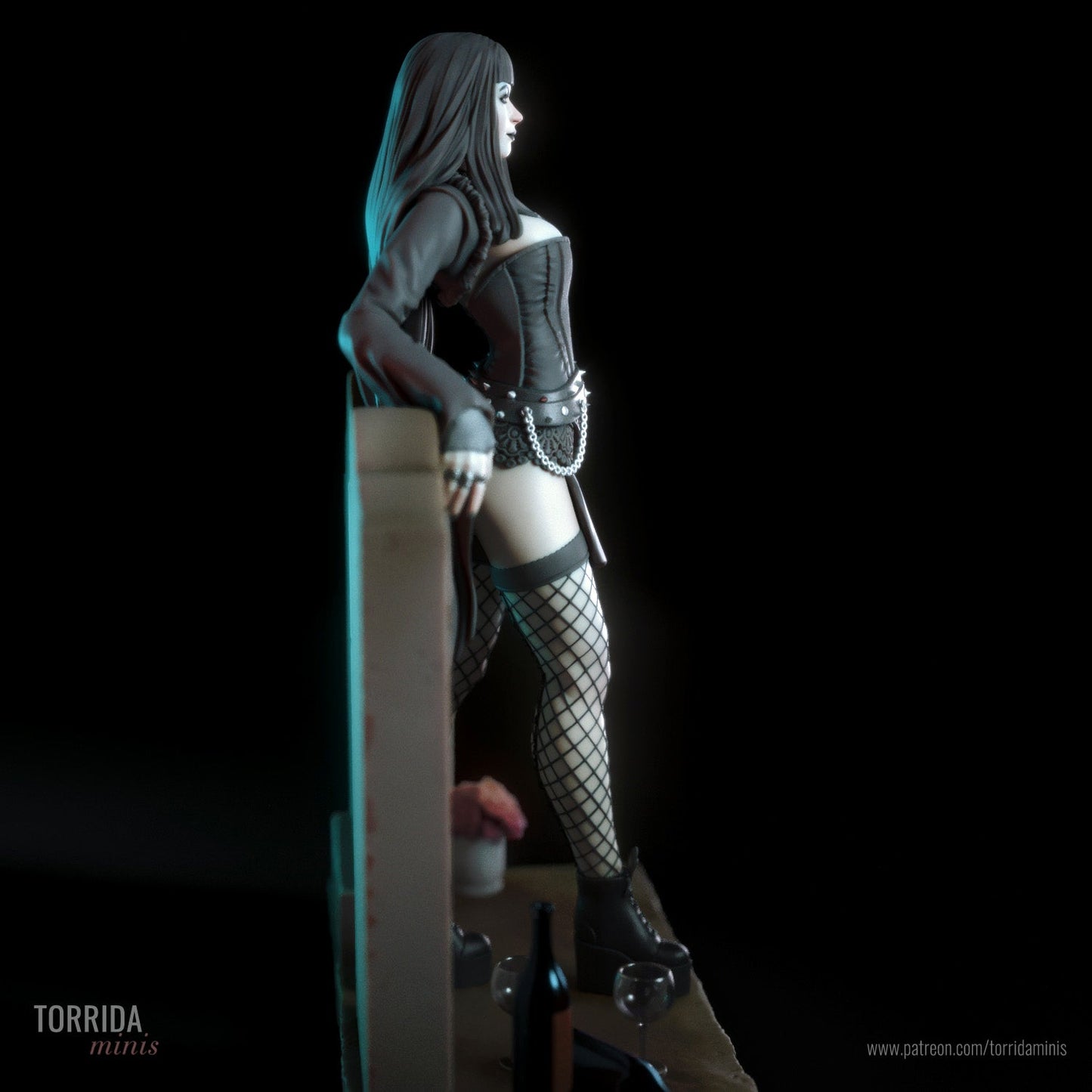 Raven - Torrida Minis - Dark Forge Arts