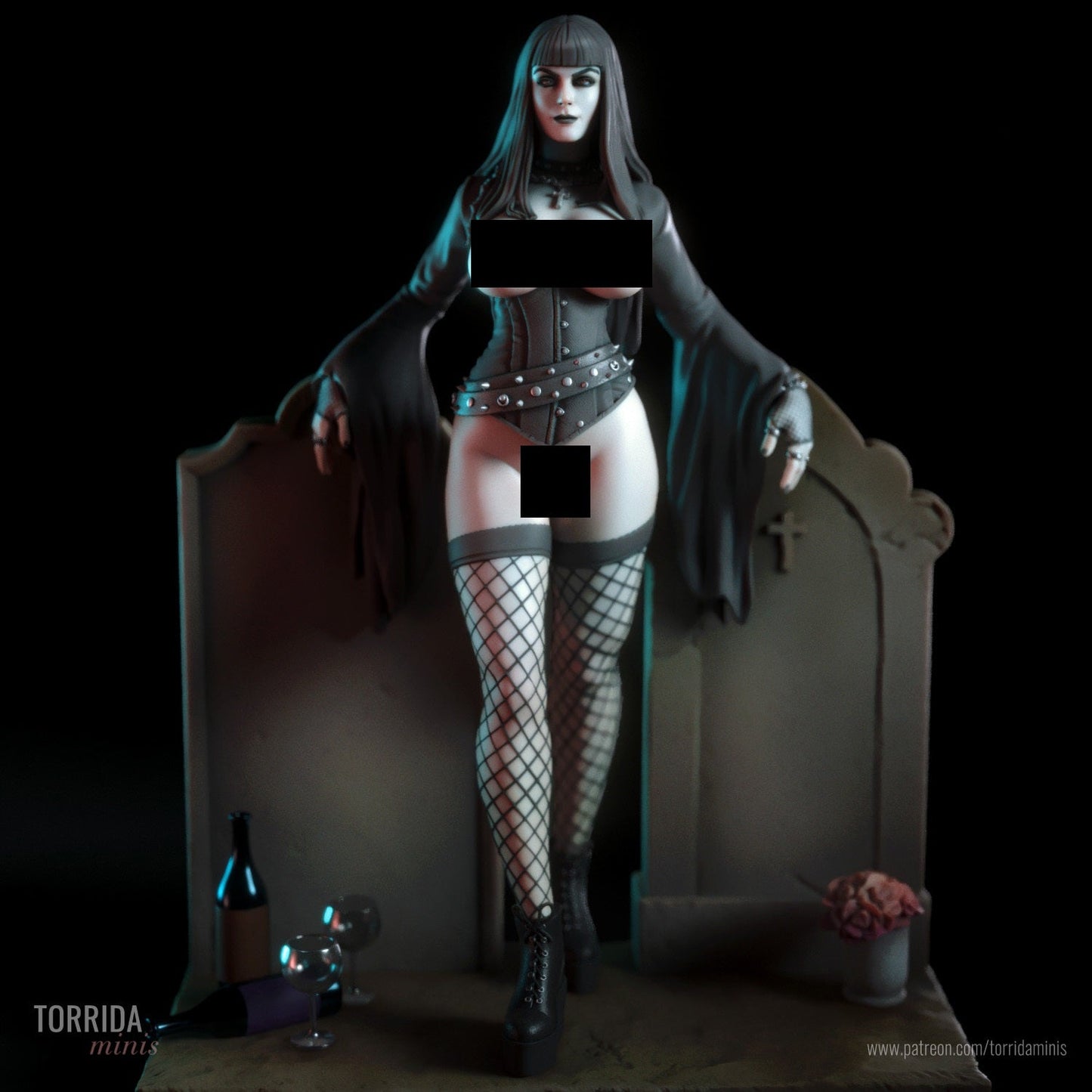 Raven - Torrida Minis - Dark Forge Arts