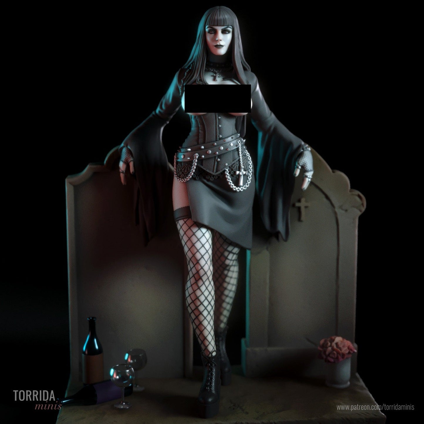 Raven - Torrida Minis - Dark Forge Arts