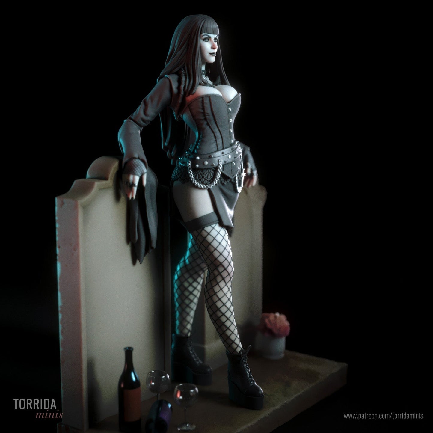 Raven - Torrida Minis - Dark Forge Arts