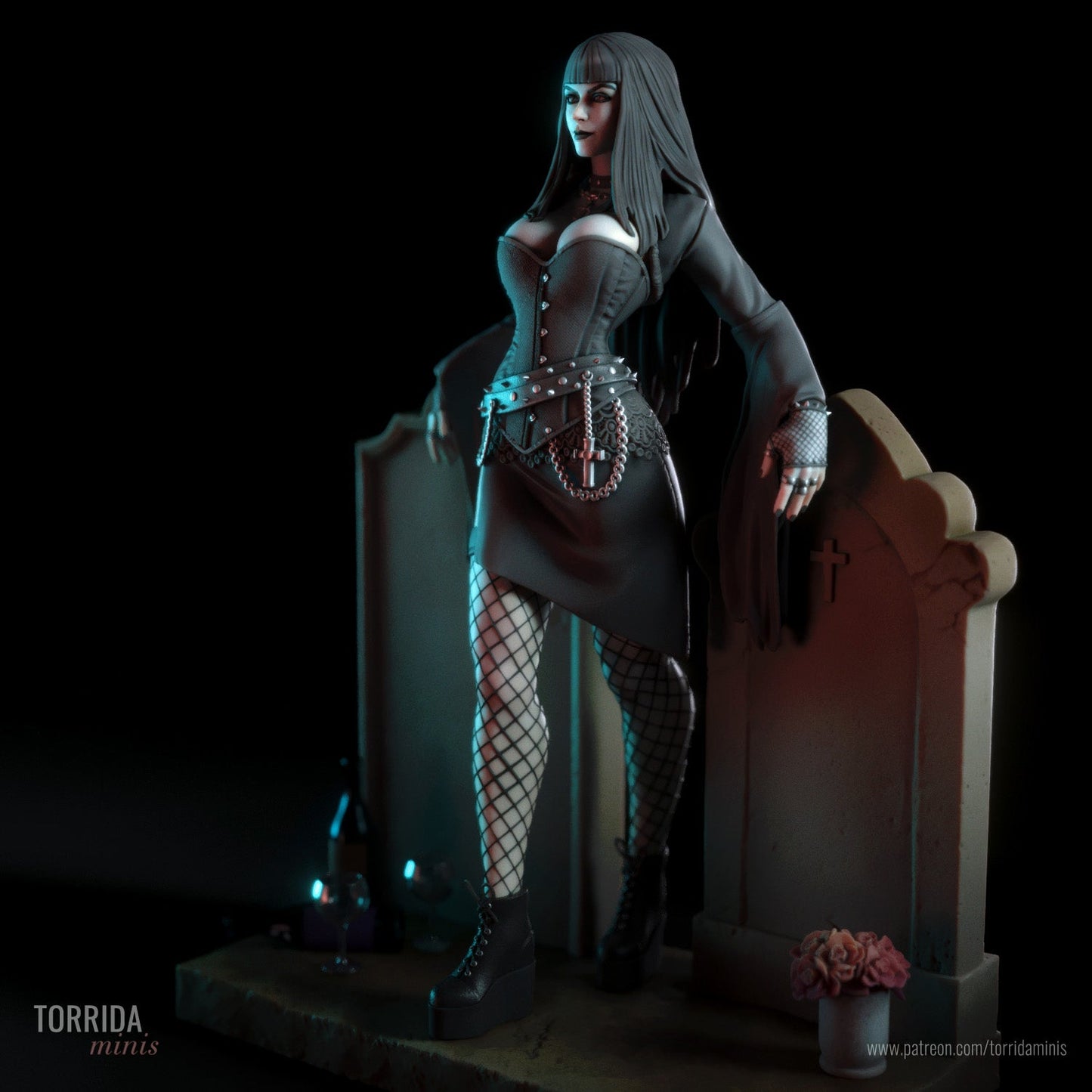 Raven - Torrida Minis - Dark Forge Arts