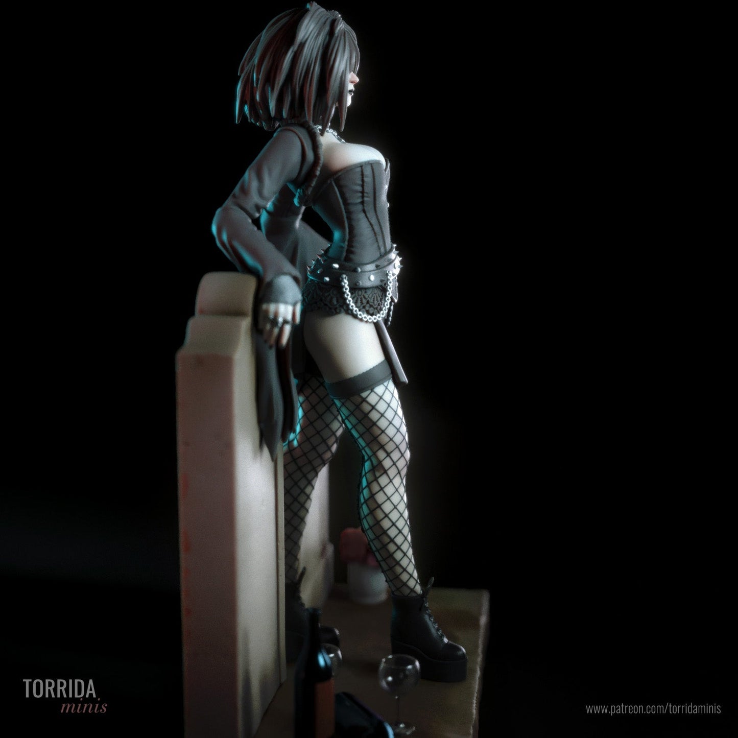 Raven - Torrida Minis - Dark Forge Arts